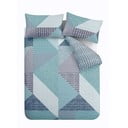 Zielononiebieska pościel dwuosobowa 200x200 cm Larsson Geo – Catherine Lansfield