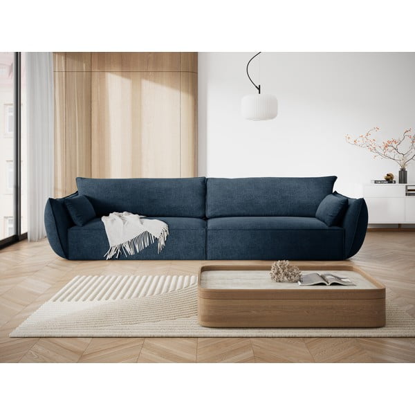 Ciemnoniebieska sofa 248 cm Vanda – Mazzini Sofas-image-1