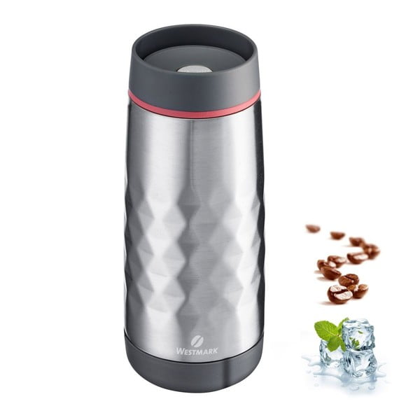 Jasnoszary kubek termiczny 400 ml Viva – Westmark-image-3
