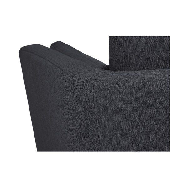 Ciemnoszary fotel Mazzini Sofas Elena-image-3