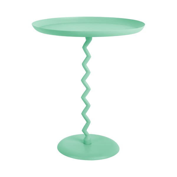 Metalowy okrągły stolik ø 44 cm Zig Zag – Leitmotiv