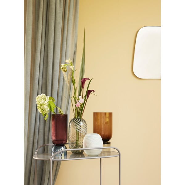 Pomarańczowy szklany wazon Hübsch Amber, wys. 32 cm-image-3