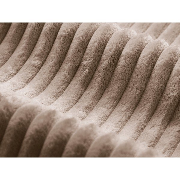 Brązowy sztruksowy puf Dia – Micadoni -image-2