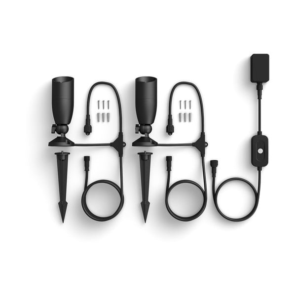 Inteligentna lampa zewnętrzna LED 5 W Ground Spot Starter Kit – WiZ-image-2