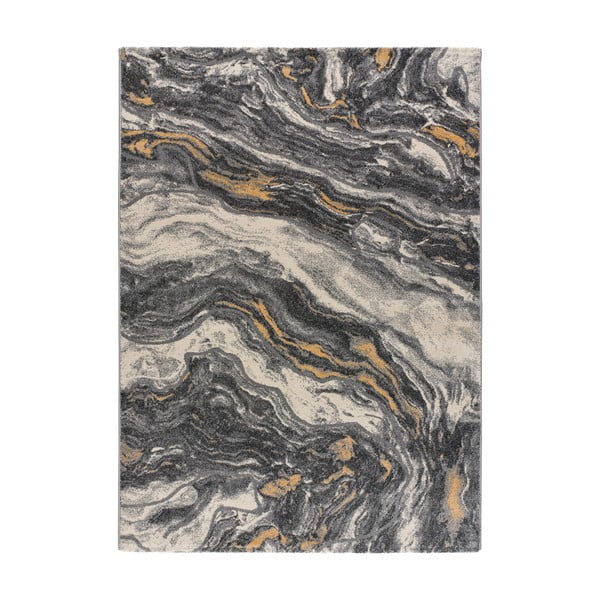 Szary dywan 150x80 cm Marmol Onda – Universal