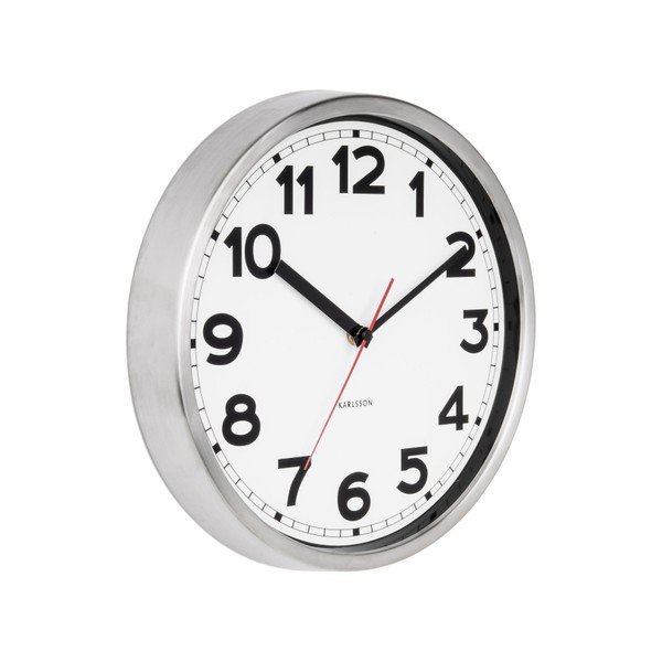 Zegar ścienny Karlsson Number, Ø 29 cm-image-3