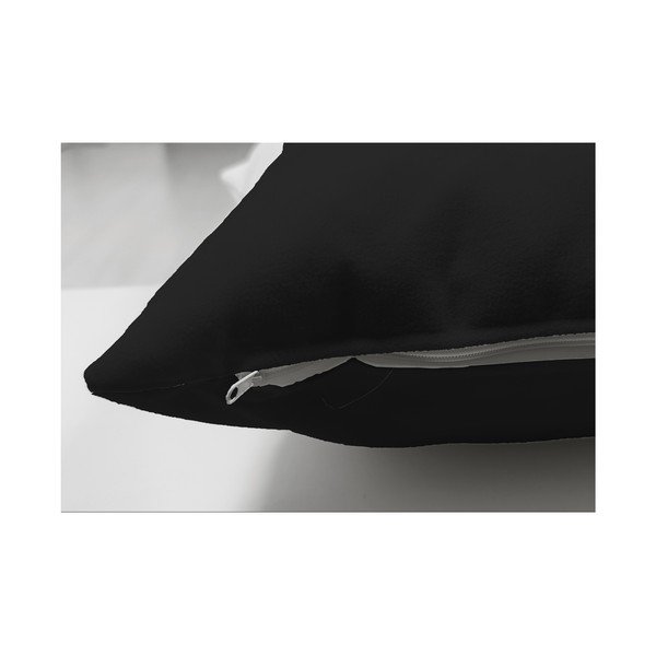 Czarna poszewka na poduszkę Minimalist Cushion Covers, 45x45 cm-image-2