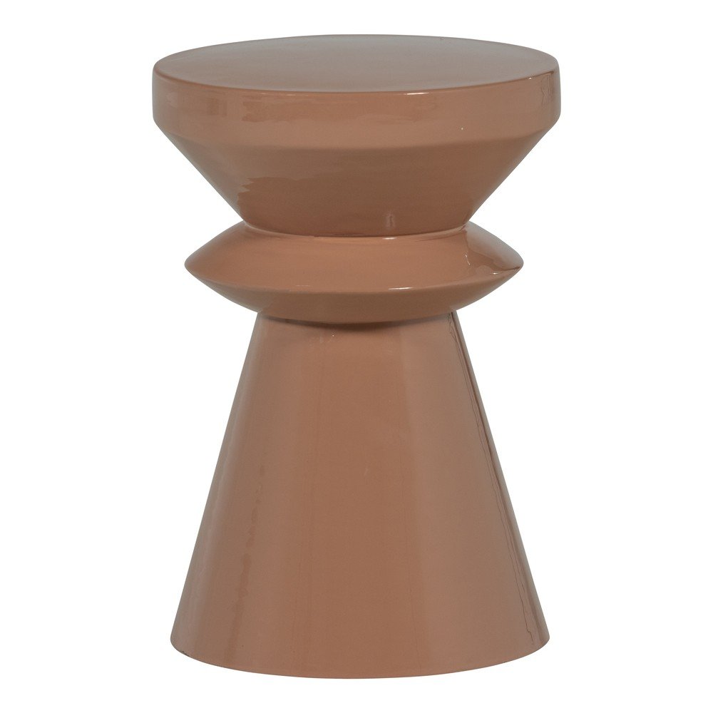 Metalowy stolik ø 30 cm Fedde – WOOOD