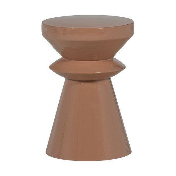 Metalowy stolik ø 30 cm Fedde – WOOOD