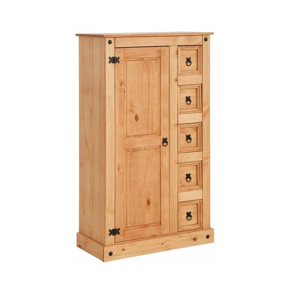 Szafka z litego drewna sosnowego Støraa Alfredo-image-2