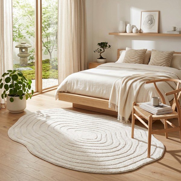 Kremowy dywan 160x230 cm Pebble – ESTE-image-4