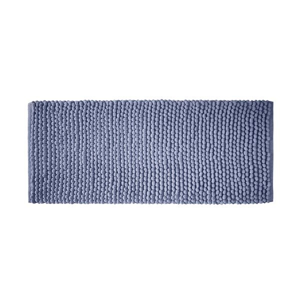 Niebieski dywanik łazienkowy 50x120 cm Aspen Bobble – Bianca