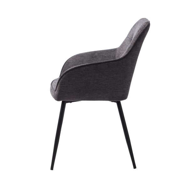 Ciemnoszare krzesło Nolan – Unique Furniture-image-3