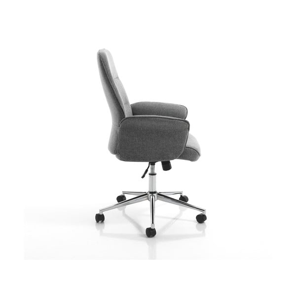 Szare krzesło biurowe Tomasucci Dony, wys. 110 cm-image-1