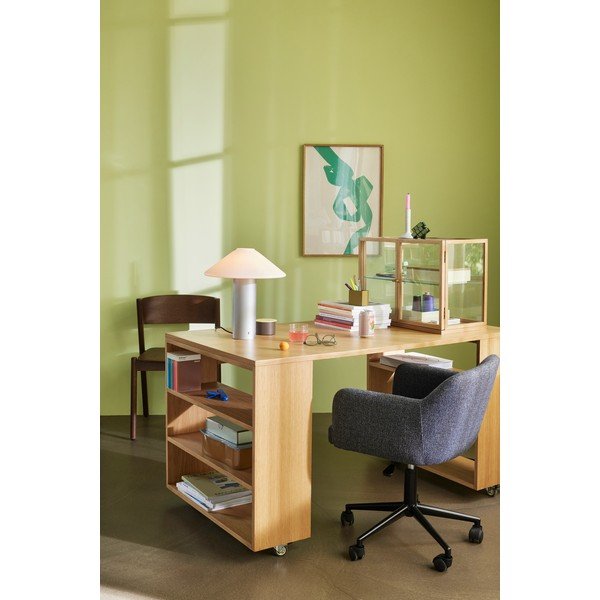 Witryna w dekorze dębu w naturalnym kolorze 60x42x32 cm Poetic – Hübsch-image-4