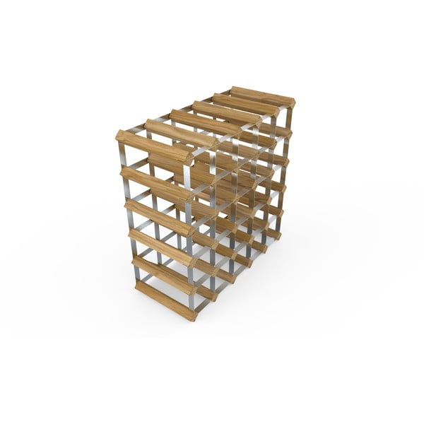 Stojak na wino z drewna dębowego na 30 butelek – RTA-image-2