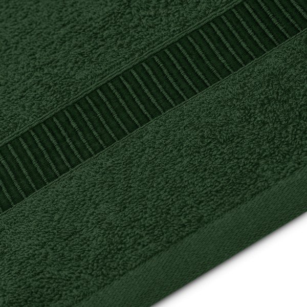 Ciemnozielone bawełniane ręczniki zestaw 3 szt. frotte Avium – Restilo-image-2