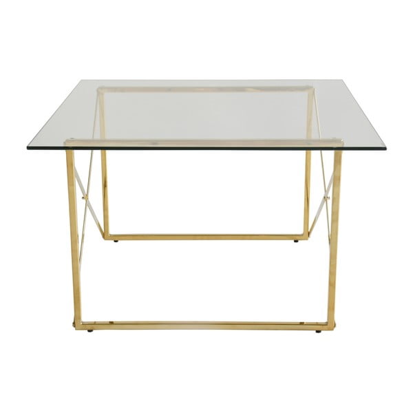 Metalowy składany stół z nogami w złotym kolorze RGE Cross