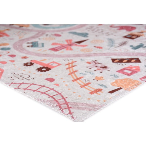 Dywan dziecięcy 80x150 cm Pastel Neighborhood – Vitaus-image-3