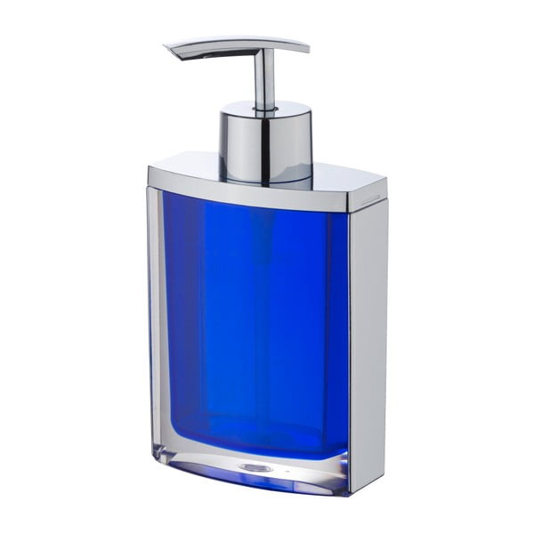 Niebieski dozownik do mydła Wenko Bristol Blue