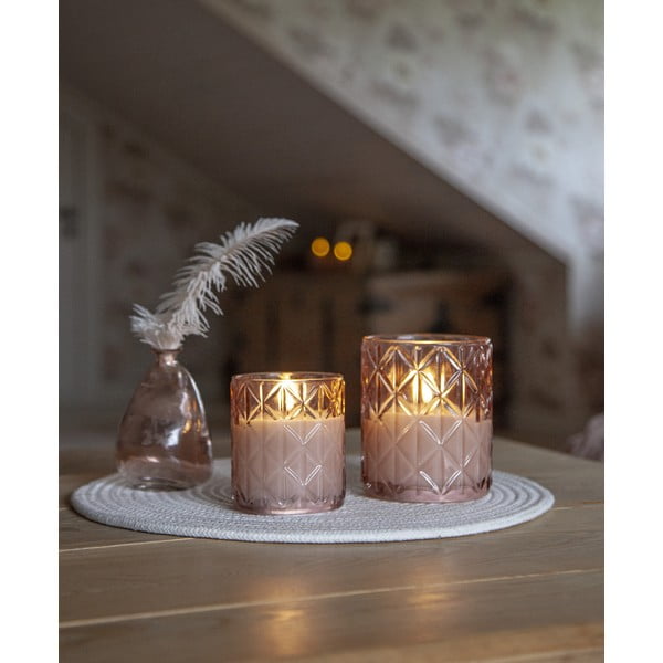 Świeczka LED na baterie (wysokość 10 cm) Flamme Romb – Star Trading-image-3