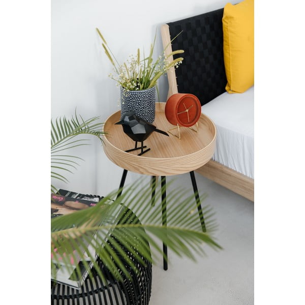 Czarna figurka dekoracyjna w kształcie ptaszka PT LIVING Bird Large Statue-image-1