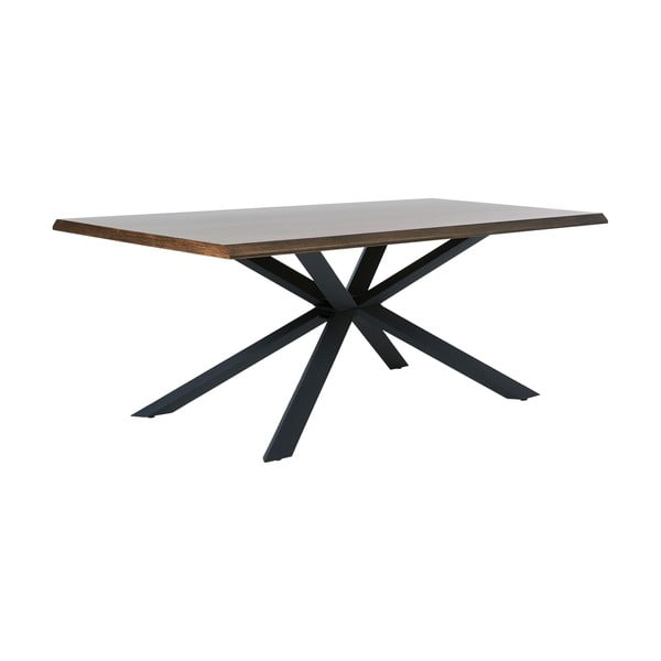 Stół z blatem w dekorze dębu 100x200 cm Arno – Unique Furniture