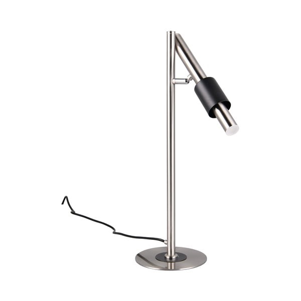 Lampa stołowa LED w czarno-srebrnym kolorze (wysokość 50 cm) Ikaris – Trio Select