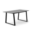 Antracytowy rozkładany stół 90x165 cm Meza – Hammel Furniture