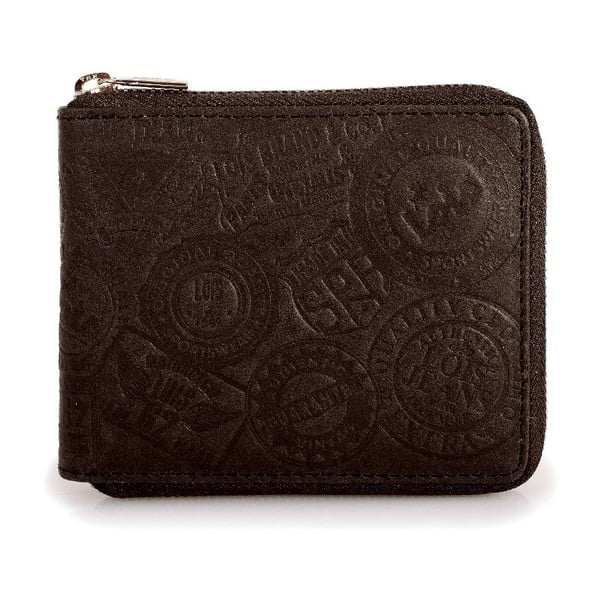 Skórzany portfel Lois Brown, 10,5x8,5 cm