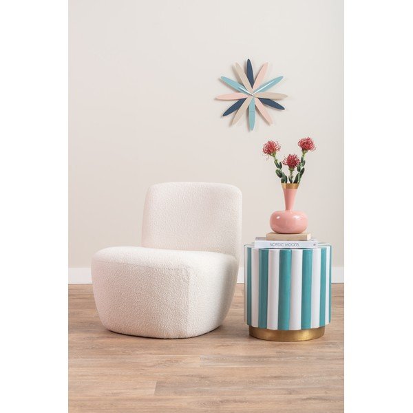 Metalowy okrągły stolik ø 40 cm Candy Swirl – Leitmotiv-image-1