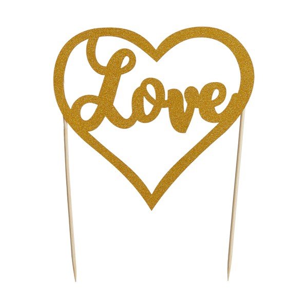 Dekoracja na tort Mason Cash Love