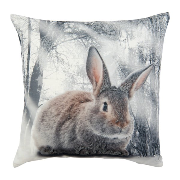 Poszewka na poduszkę Clayre & Eef Rabbit, 40x40 cm