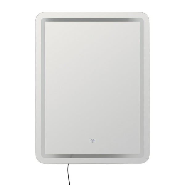 Lustro ścienne z oświetleniem 60x80 cm – Ixia