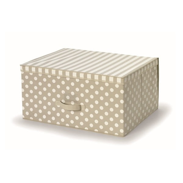 Beżowe pudełko z pokrywką Cosatto Trend, 45x60 cm