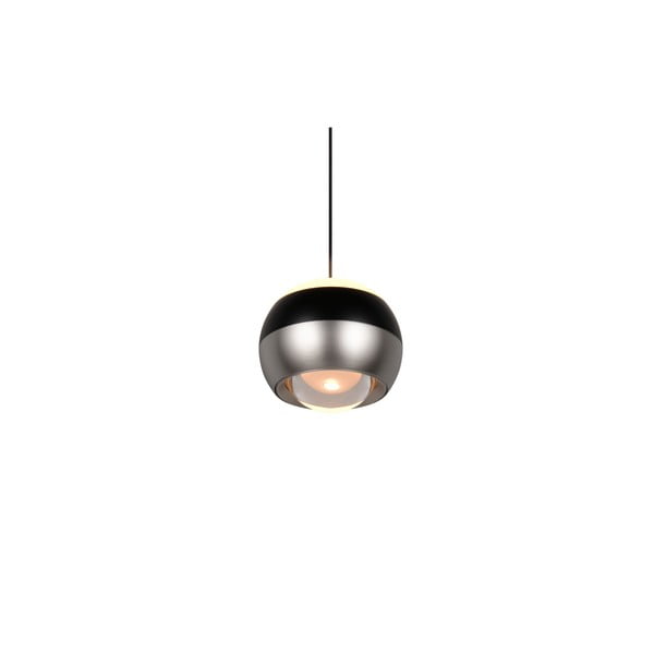 Lampa wisząca LED w czarno-srebrnym kolorze ø 15,5 cm Orbit – Trio Select-image-4