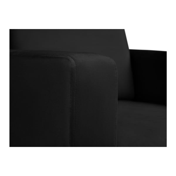 Czarny fotel Kooko Home Massimo-image-1