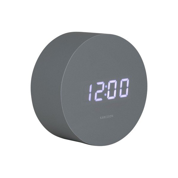 Budzik cyfrowy ø 9 cm Spry Round – Karlsson-image-3