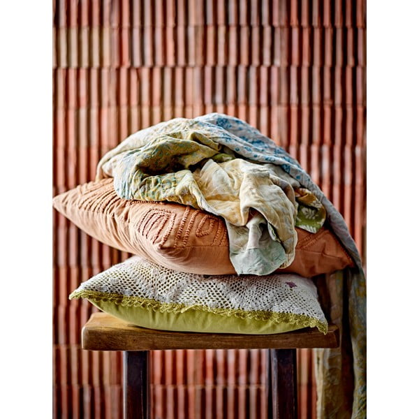 Koc z bawełny z recyklingu 130x150 cm Sari – Bloomingville-image-2