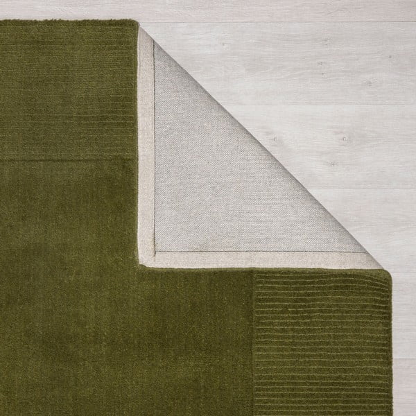 Zielony dywan wełniany 120x170 cm – Flair Rugs-image-2