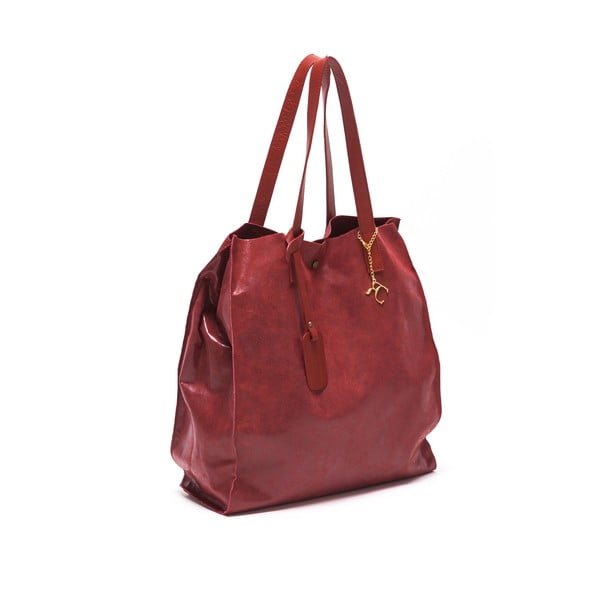 Skórzana torebka Renata Corsi 892 Rosso-image-2