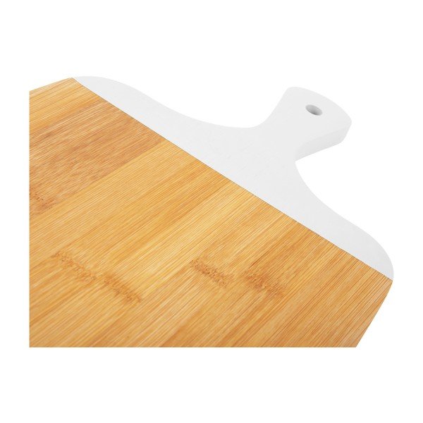 Zestaw 2 bambusowych desek do krojenia z białą rękojeścią PT LIVING Gourmet-image-2