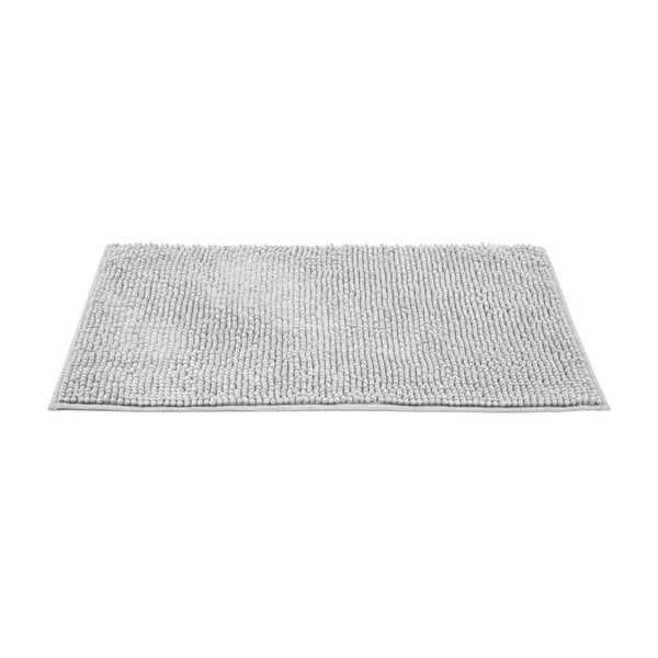 Jasnoszary tekstylny dywanik łazienkowy 50x80 cm Chenille – Allstar