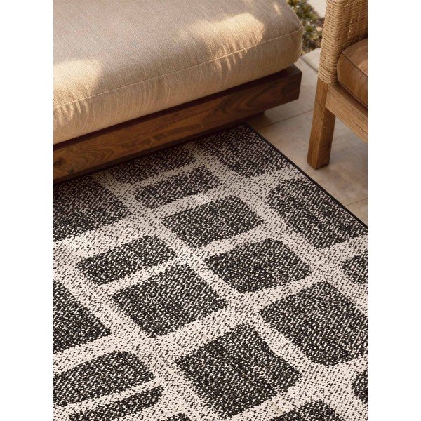 Czarny/kremowy dywan odpowiedni na zewnątrz 160x230 cm Haringey Ruskin – Ted Baker-image-2