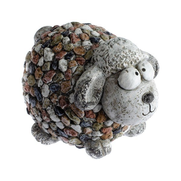 Dekoracja ogrodowa Dakls Garden Deco Sheep With Stones, wys. 19 cm