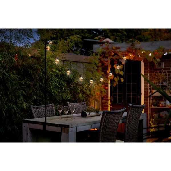 Solarna girlanda świetlna liczba żarówek 10 szt. długość 220 cm – Esschert Design-image-1