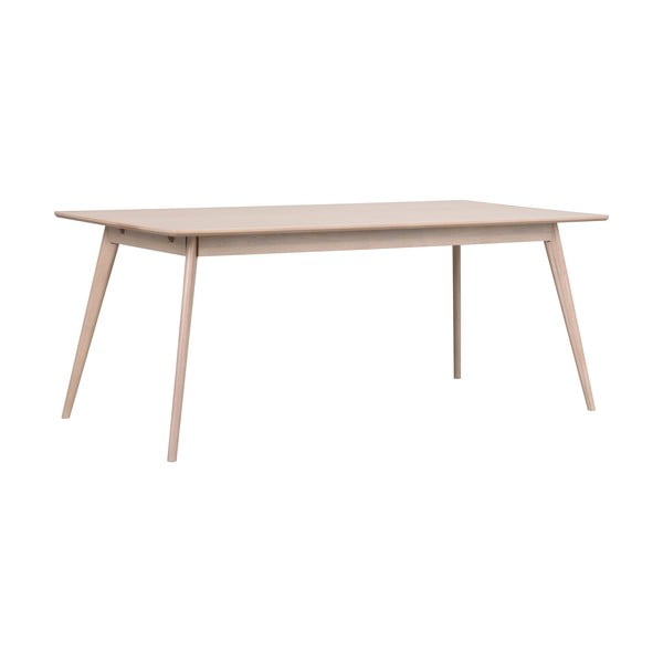 Rozkładany stół z blatem w dekorze dębu 190x90 cm Yumi – Rowico-image-3