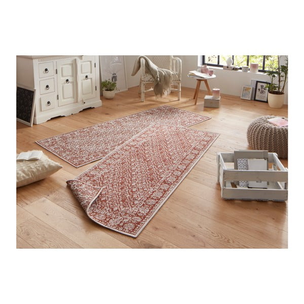 Czerwony chodnik dwustronny odpowiedni na zewnątrz Bougari Bougari Curacao, 80x150 cm-image-4