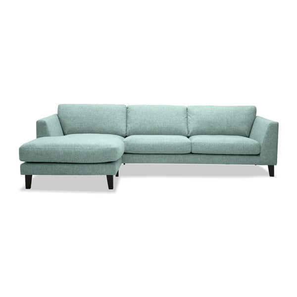 Jasnoturkusowa sofa lewostronna Vivonita Monroe
