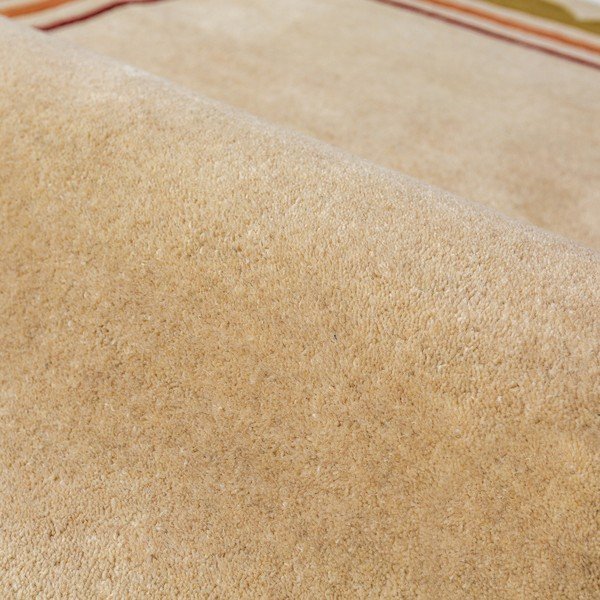 Wełniany chodnik tkany ręcznie w naturalnym kolorze 80x230 cm Lois – Flair Rugs-image-4